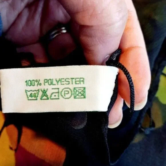 CLEOPATRA Boho Novelty Sun face Artsy Headscarf Neck Scarf Shawl Sz: OS - Picture 7 of 7